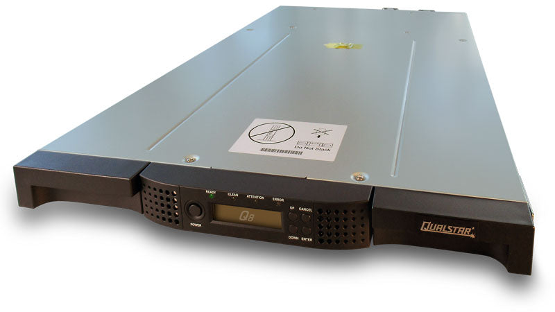 Qualstar Q8 1U LTO Tape Autoloader, 8 Slots, one LTO drive