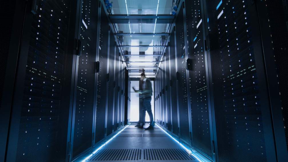 Unitex tape drives in serious server room