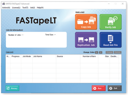 Arkicon partner Unitex FASTapeLT appscreen